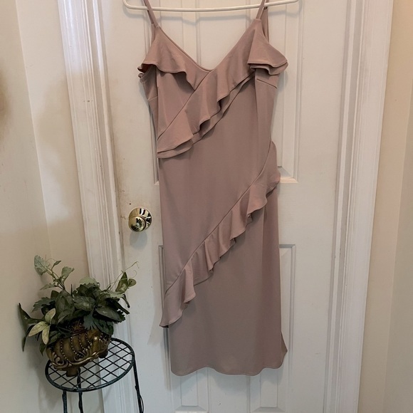 ASOS Dresses & Skirts - ASOS spaghetti strap dress! Color beige! Pit the pit 17 inches. Length 36 inches